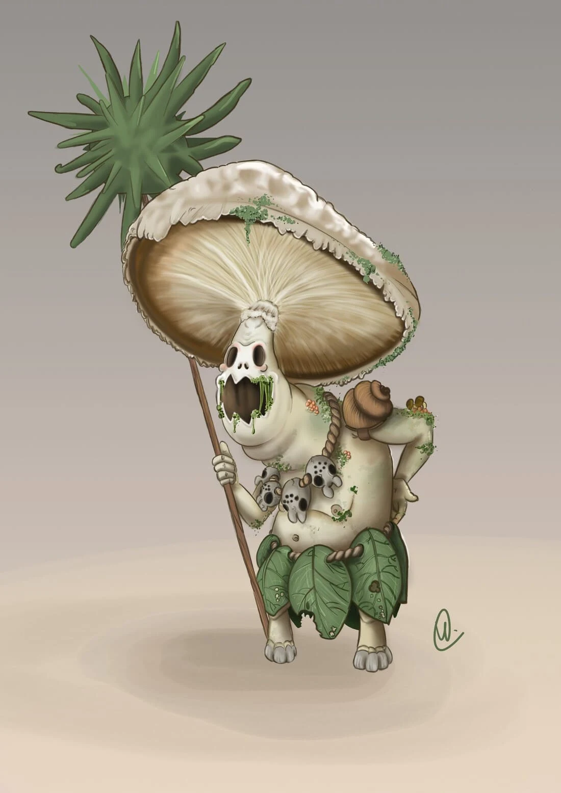 Mushroom fighter
